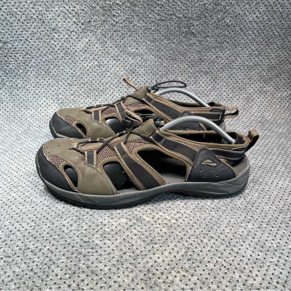 Abeo H20 Danville Brown Leather Sandals Size 13 Men’s